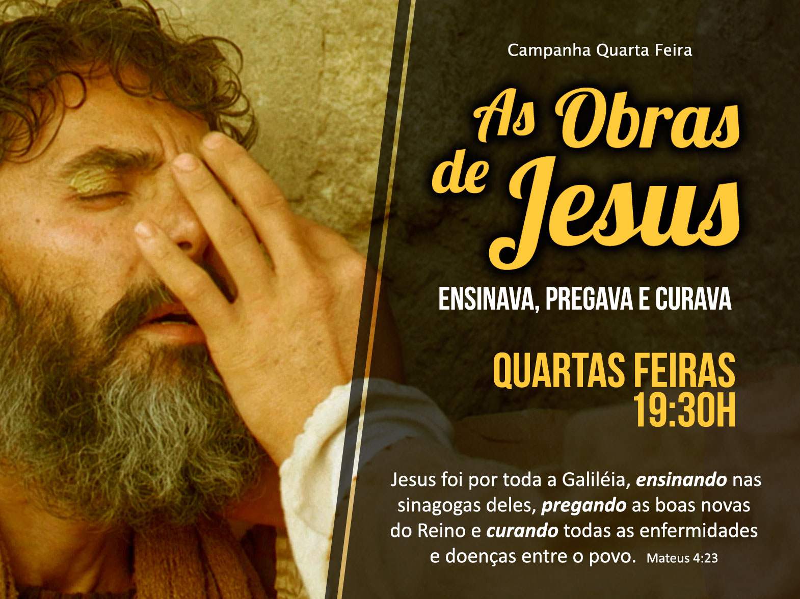 Culto Especial, Esta Quarta!